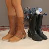 Autumn New Arrival Large Size Women's Chunky Heel Side Zip Martin Boots