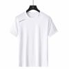 Mens Pure Cotton Short-sleeved T-shirt Round Neck Boy Casual Tee Shirt