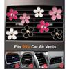 Daisy Flower Car Air Freshener Vent Clips, 8 Pcs Cute Car Accessories for Women Interior, Girly Decor Essentials, Truck Accessories, for Bathroom