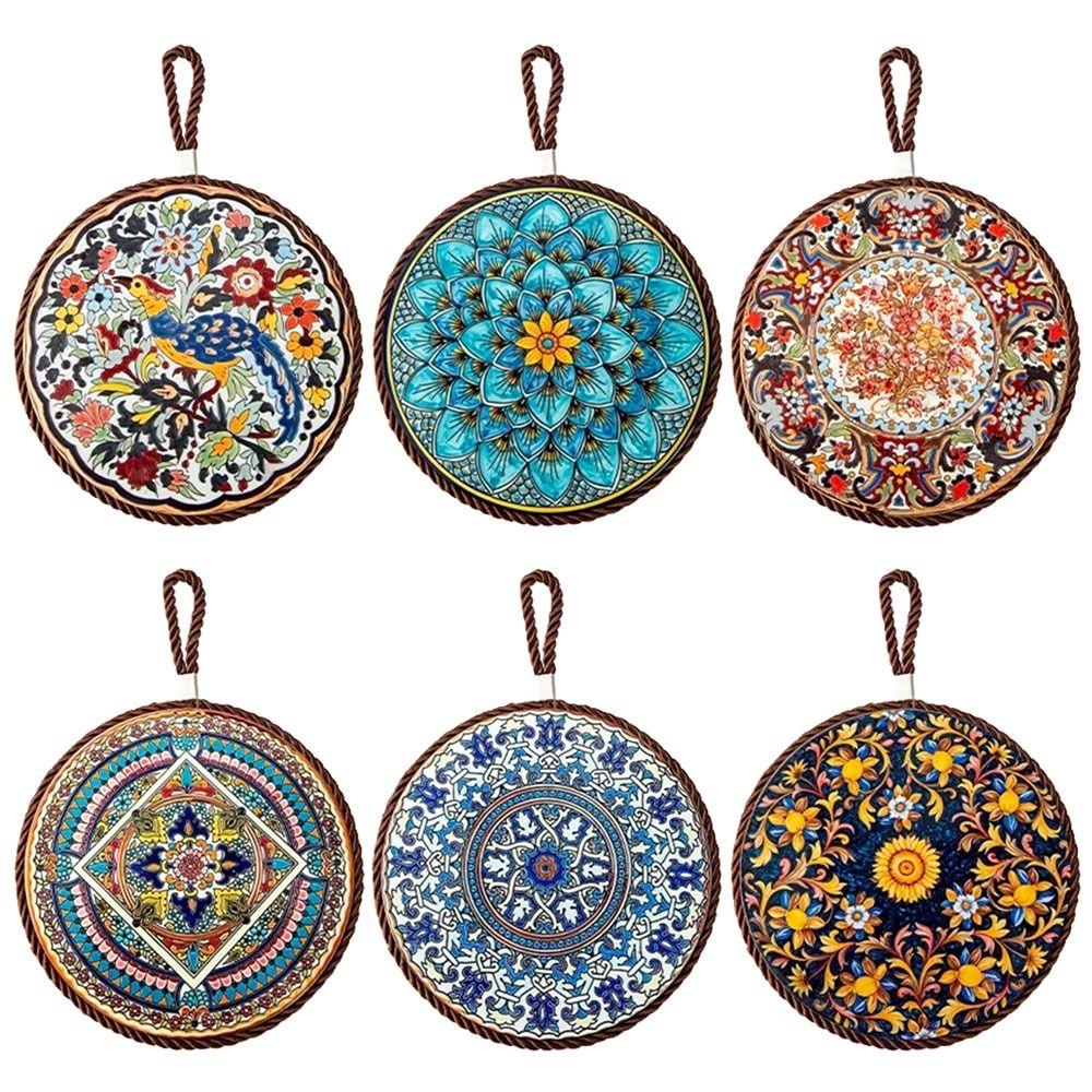 Runder Tischset Hitzebeständig Restaurant Essuntersetzer Neu Kaffeetasse Tischmatte