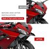 For Daytona660 2025 2024 Downforce Wing Daytona 660 Motorbike Frontal Fairing Shielding Airflow Deflector Attachment Support Kit