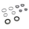 LM67010 2 Sets Trailer Wheel Hub Bearing Kit with Protector Professional LM11949 LM11910 for 1 1/4in 3/4in Axles LM67048