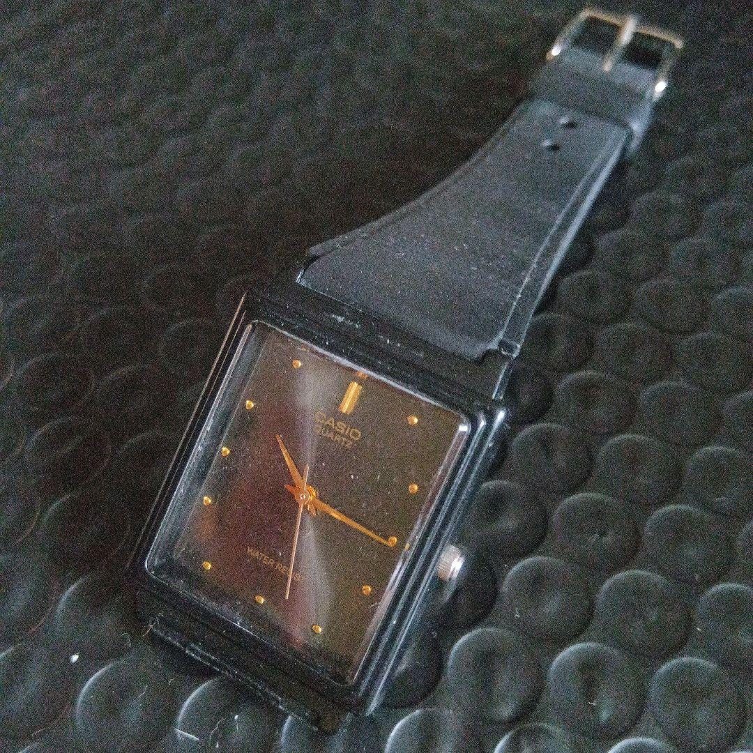 Used Chipkashi CASIO Quartz Watch Square Black
