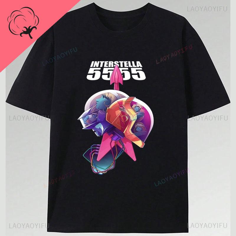 T-Shirts Daft Punk Grafik-T-Shirts Beliebte Mode Musikliebhaber Geschenk Punk Band Baumwolle Kurzarm Druck Unisex Kleidung