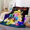 1pc Adventure Time Blanket Lightweight Flannel Throw For Sofa, Bed, Travel, Camping, Livingroom, Office, Couch, Chair, And Bed