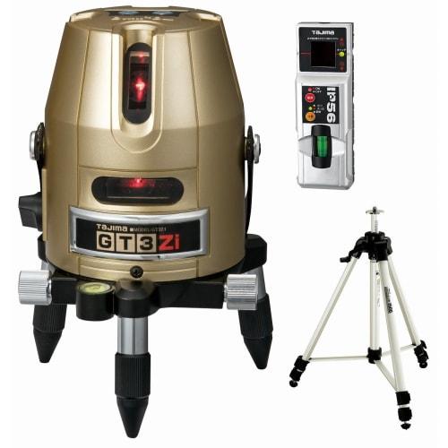 Tajima GT3Zi Laser Level with Receiver and Tripod Set (Square and Horizontal) (GT3Z-ISET)