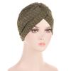 New Breathable Solid Color Women'S Turban Caps Muslim Headscarf Bonnet Femme Ready To Wear Hijab Cap Turbante Mujer