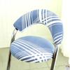 Split Low Back Chair Cover Corn Velvet Solid Color Simple Elastic Modern Home Decor Chair Dust Protect Cover Office Stool Covers