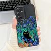 For Samsung Galaxy M55 Case SM-M556B Flower Cartoon Panda Soft Silicone Cover For Samsung M55 5G 6.7"Shockproof Phone Case Funda