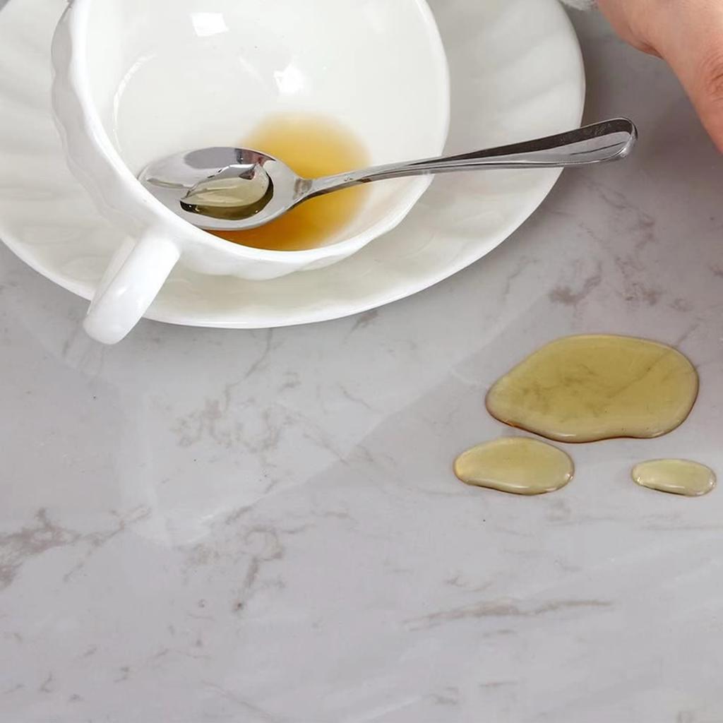 Transparent Round Plastic Tablecloth Protective Sleeve Waterproof and Oil Proof PVC Tablecloth