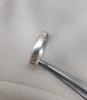 925er Sterlingsilber Minimalistischer Bandring: Unisex Verlobungsschmuck