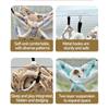 Hamster Hammock Rodent Hamster Bed Rats Accessories for Rat Hammock for Rats Hammock for Rodents Guinea Pig House CXW04