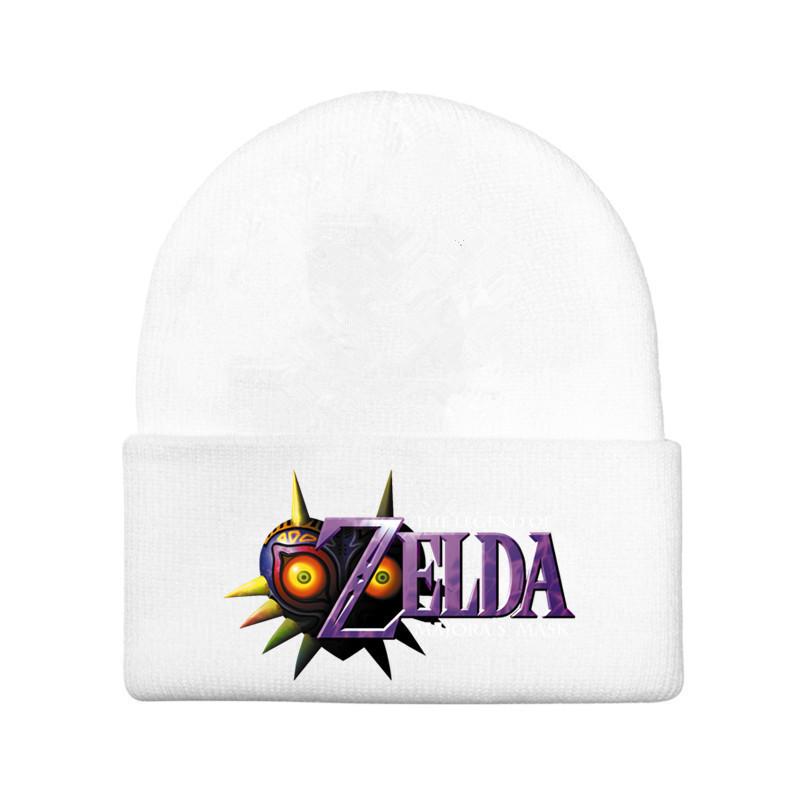 Of Legend Zelda Printed Knit Hat With Ear Protection For Game Enthusiasts