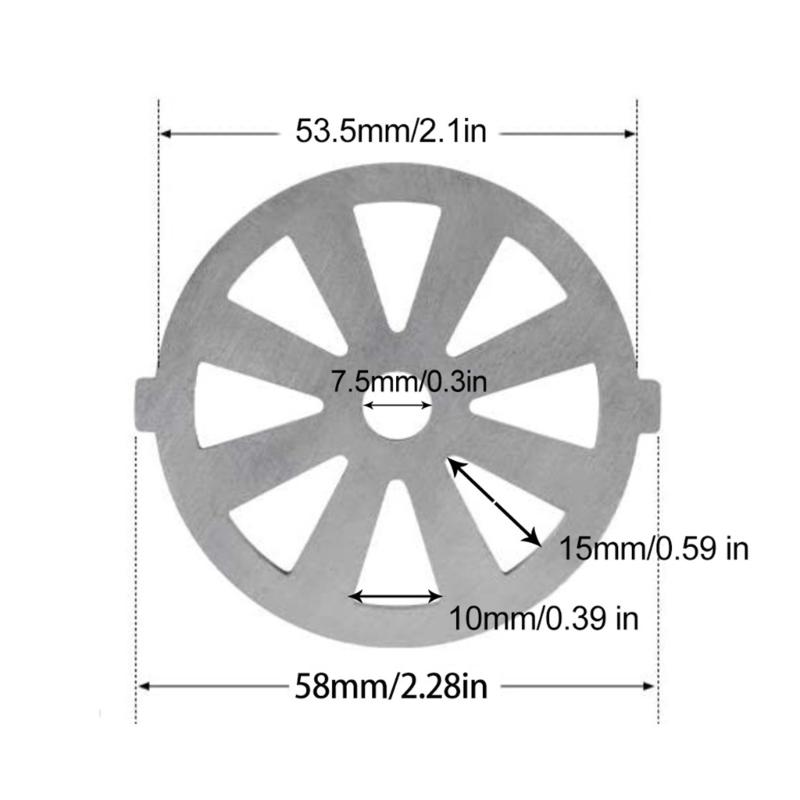 Professional Replacement Stainless Steel Grinder Disc for Grinder Mincers A0KF