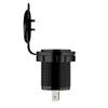 Dual USB Charger Socket Adapter Waterproof Power Outlet 4.2A LED Light for 12V/24V Car Boat Marine RV Motorcycle Truck