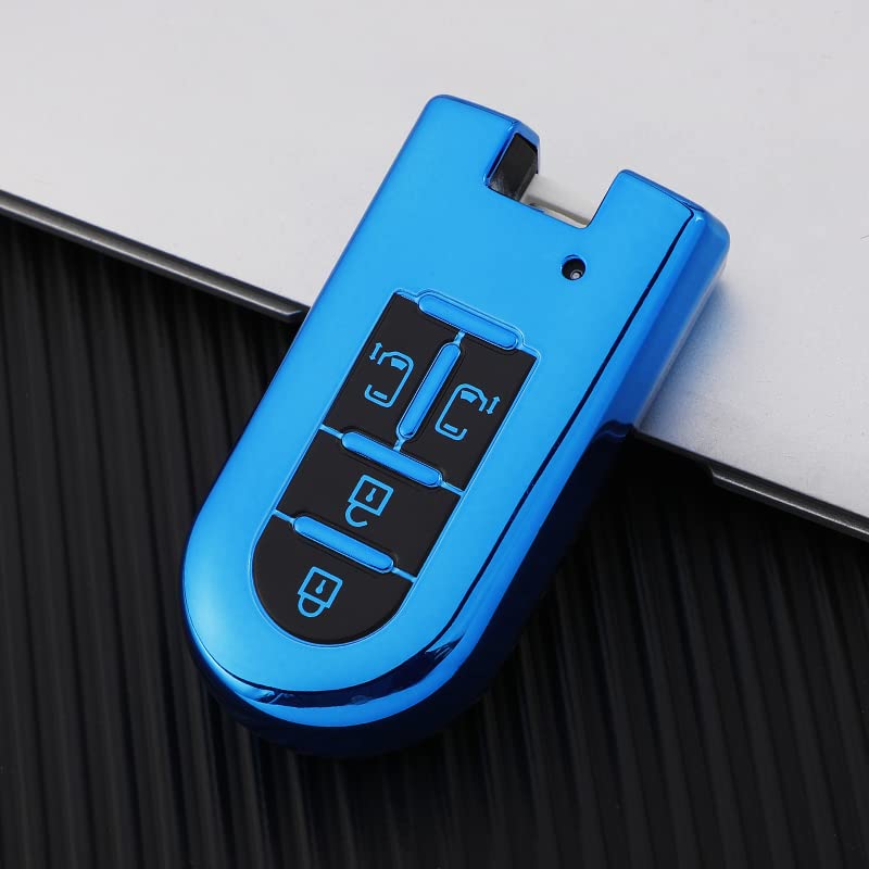 Kinotaka Daihatsu/Toyota Smart Key Case for Cars, New Tanto, Tanto Custom, Tank, Rumy, New