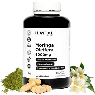 Moringa Oleifera 6000mg| 180 capsule vegane