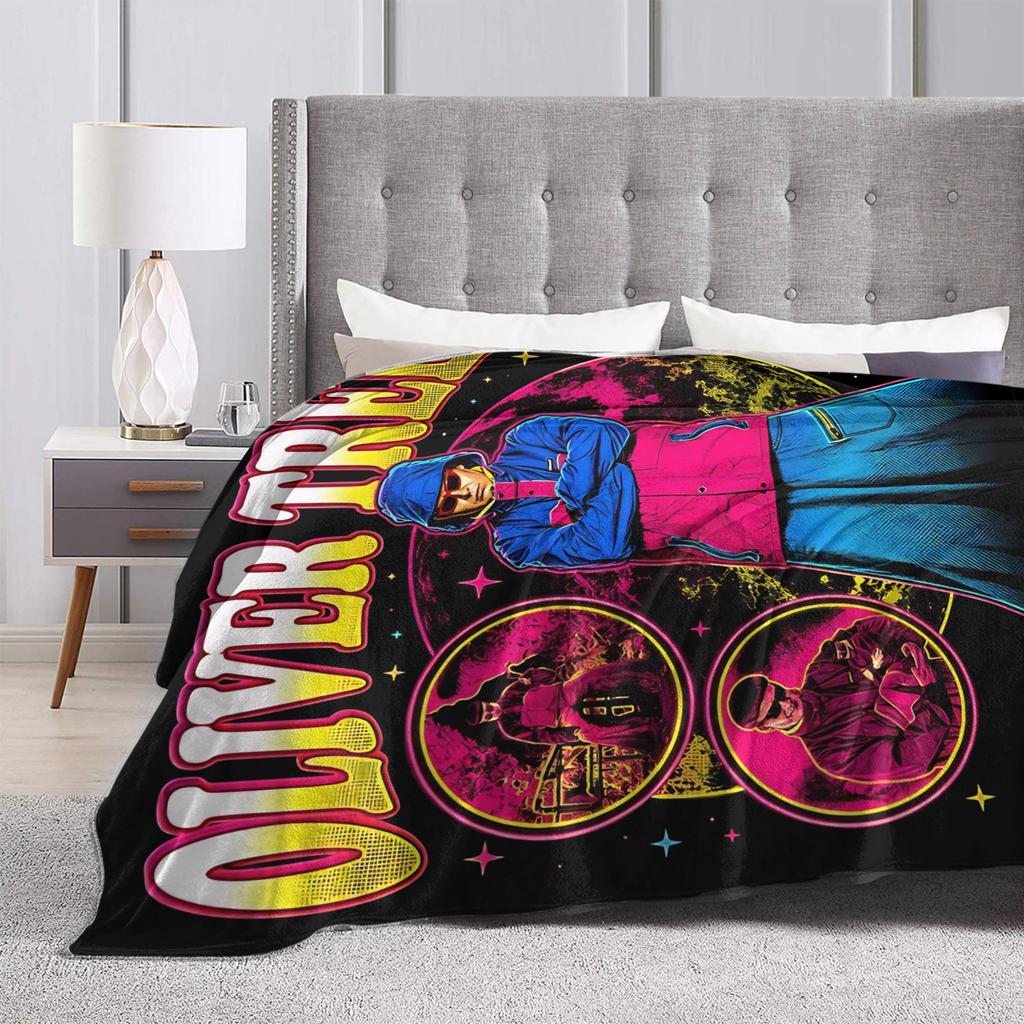 In loving memory OT Oliver Tree Blanket Flannel Novelty Soft Throw Blankets for Bedding Lounge Spring Autumn