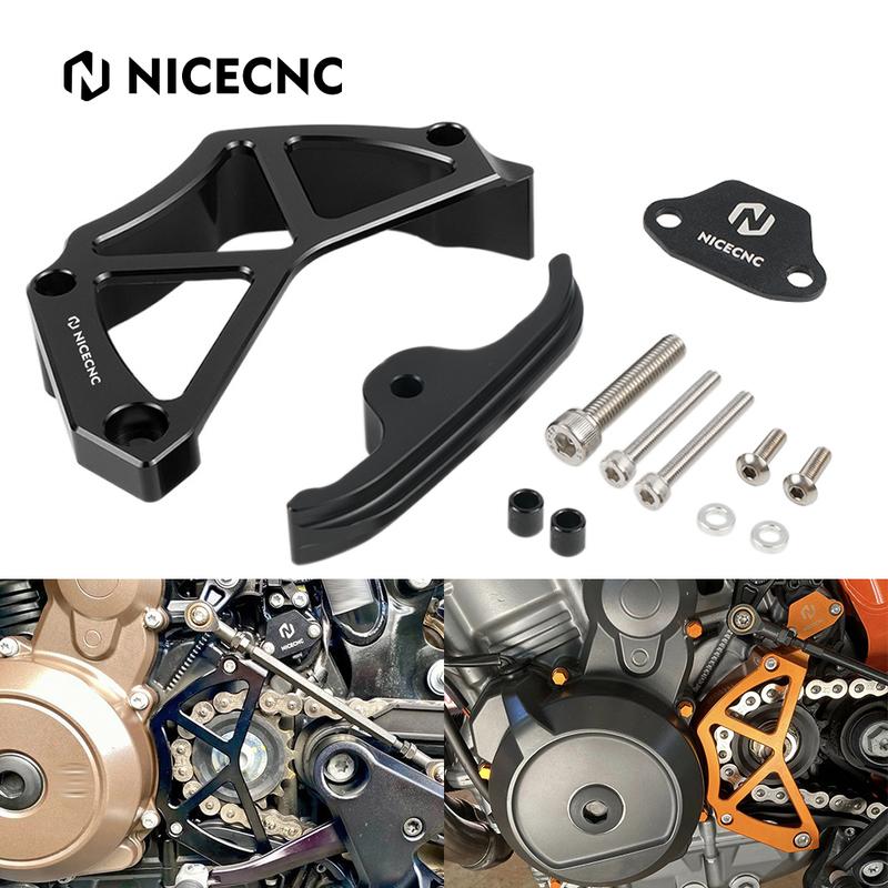 For 2022-2023 Husqvarna Norden 901 Sprocket Chain Guard Engine Case Saver Sensor Cover for KTM 790 Duke 890 Adventure/R 2018-23