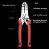 Multi-Function Wire Stripper Pliers Stainless Steel Cable Stripping Crimping Pliers Electrician Tool