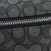 Used COACH Shoulder Bag Signature F54936 Canvas/leather Gray Black Casual