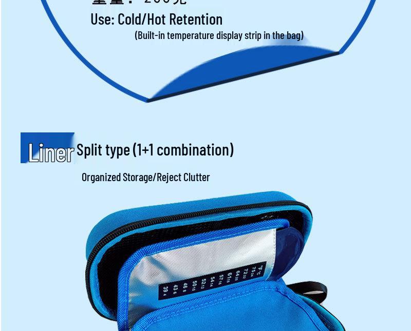Portable Insulin Cooler Bag EVA Refrigeration Case for Medicine and Syringes