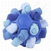 Interactive Sniffing Mat Toy With Hollow Treat Dispensing Ball Dogs Cats TPR Rubber Chew 14cm