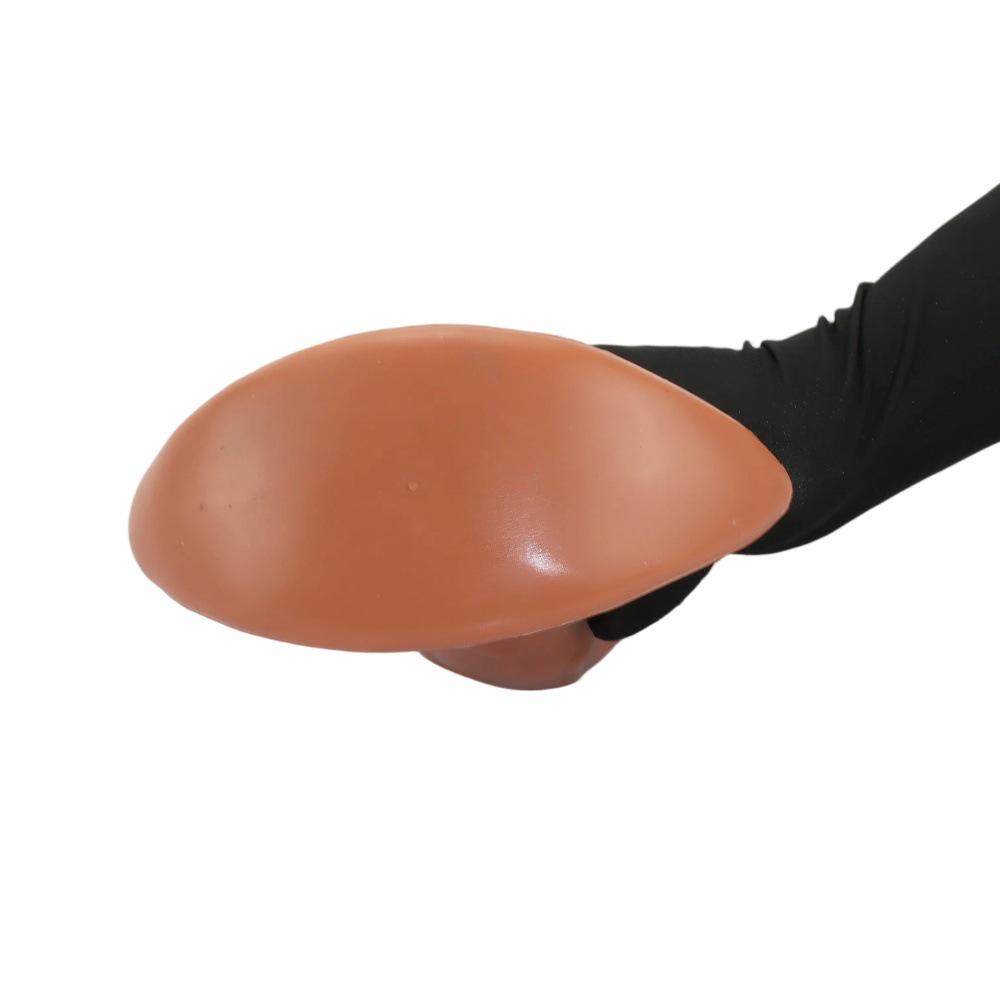Realistic Wearable Silicone Dildo with Foreskin, Soft Veins, and Large Size for Men and Women
