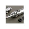 4 Pieces Drive Shafts with Couplers Stainless Steel Look Drivetrain Parts Hardware Silver for RC Hobbyists