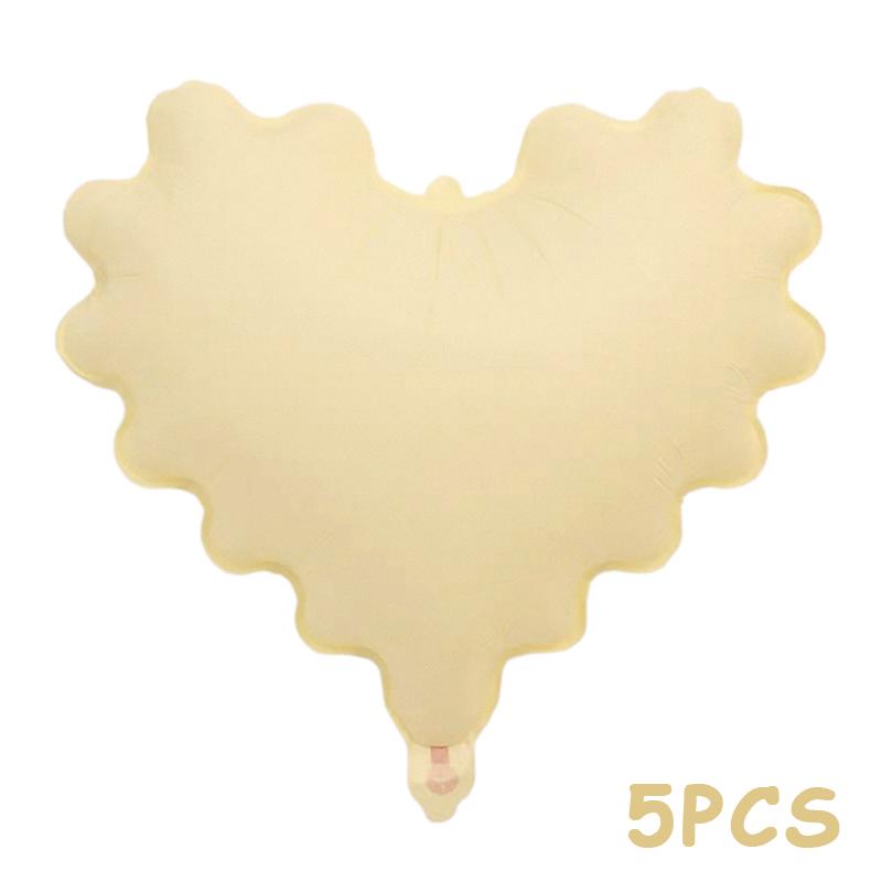 

5 шт. 20-дюймовые воздушные шары из алюминиевой пленки в форме волны и сердца с надписью Love, декор для сцены на День святого Валентина, свадьбу, день рождения, принадлежности для вечеринки белый