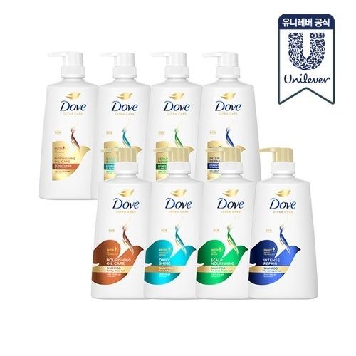 [DOVE] Shampoo 680ml + Conditioner 660ml_631963 Intense Repair Shampoo + Conditioner