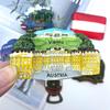 Austrian 3D Resin Fridge Magnet - Vienna & Salzburg Creative Souvenir