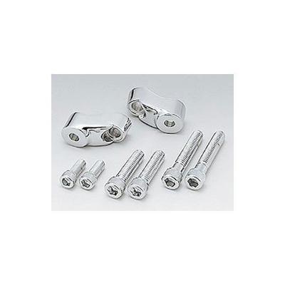 Kijima Winker Stay 39? Front Set of Two Aluminum Chrome-plated HD-01938