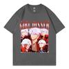 Devil May Cry 2025 Girl Dinner T-Shirt Herren Damen Kleidung Anime Spiel Grafik T-Shirts Gothic Mode Y2k Kurzarm T-Shirts