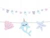 Girlanda Narwal, Mix, 1M, 1 Szt.