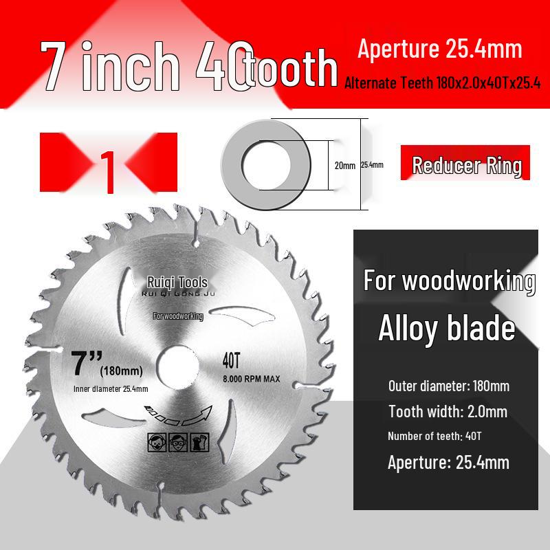 Woodworking Circular Saw Blade - 4 to 10 Inch for Angle Grinder & Hand Grinder