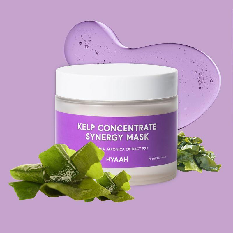

[HYAAH] Kelp Concentrate Synergy Mask (60ea)