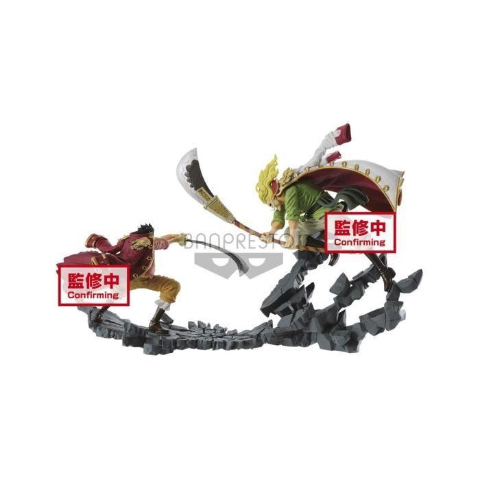 Statuette - BANPRESTO - One Piece - Manhood Gol D. Roger Ver. A - 9 cm - Plastique - Résine