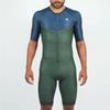 Tuta da Triathlon da Gara Estiva da Uomo Manica Corta Intera Calzamaglia Skinsuit da Ciclismo su Strada Swim/run/bike Speedsuit Ciclismo Mtb Abbigliamento