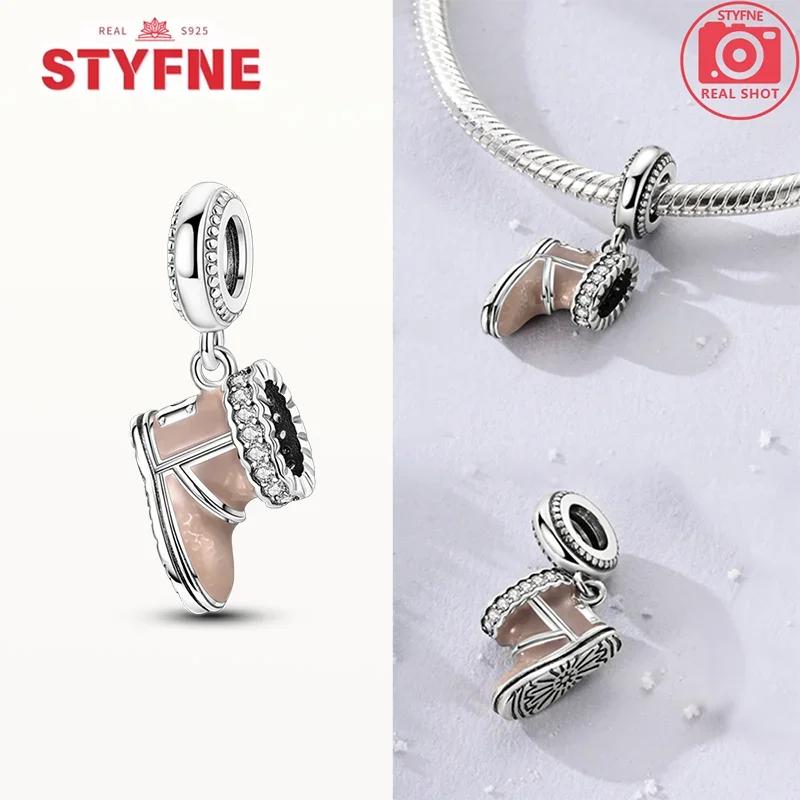 Coppercharms Winter Snowman Snowflakes Penguin Beads Pendant Fit Original Bracelet Diy Fine Jewelry Gift For Women