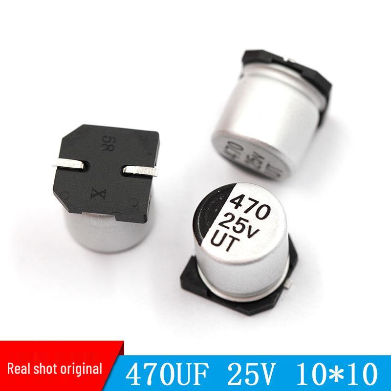 470µF 25V 10x10mm KESEN SMD Aluminum Electrolytic Capacitor Available