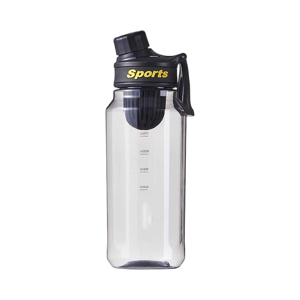 Sport-Wasserflasche mit Griff, Tragbarer Plastikbecher für Schüler, Sommer-Wasserkanister für Outdoor-Fitness, Stilvolles Design