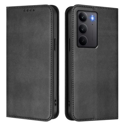 Luxus-Leder-Klapphülle mit Kartenhalter für Realme V60 V20 V13 V11 Q3 Q3i P3 Ultra P3 Serie