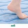 Sponge Bathroom Cashmere Thickening Mat Bath Non-slip Carpets In Wash Basin Bathtub  Floor Rug Shower Room Doormat Memory Foam 3D Pad