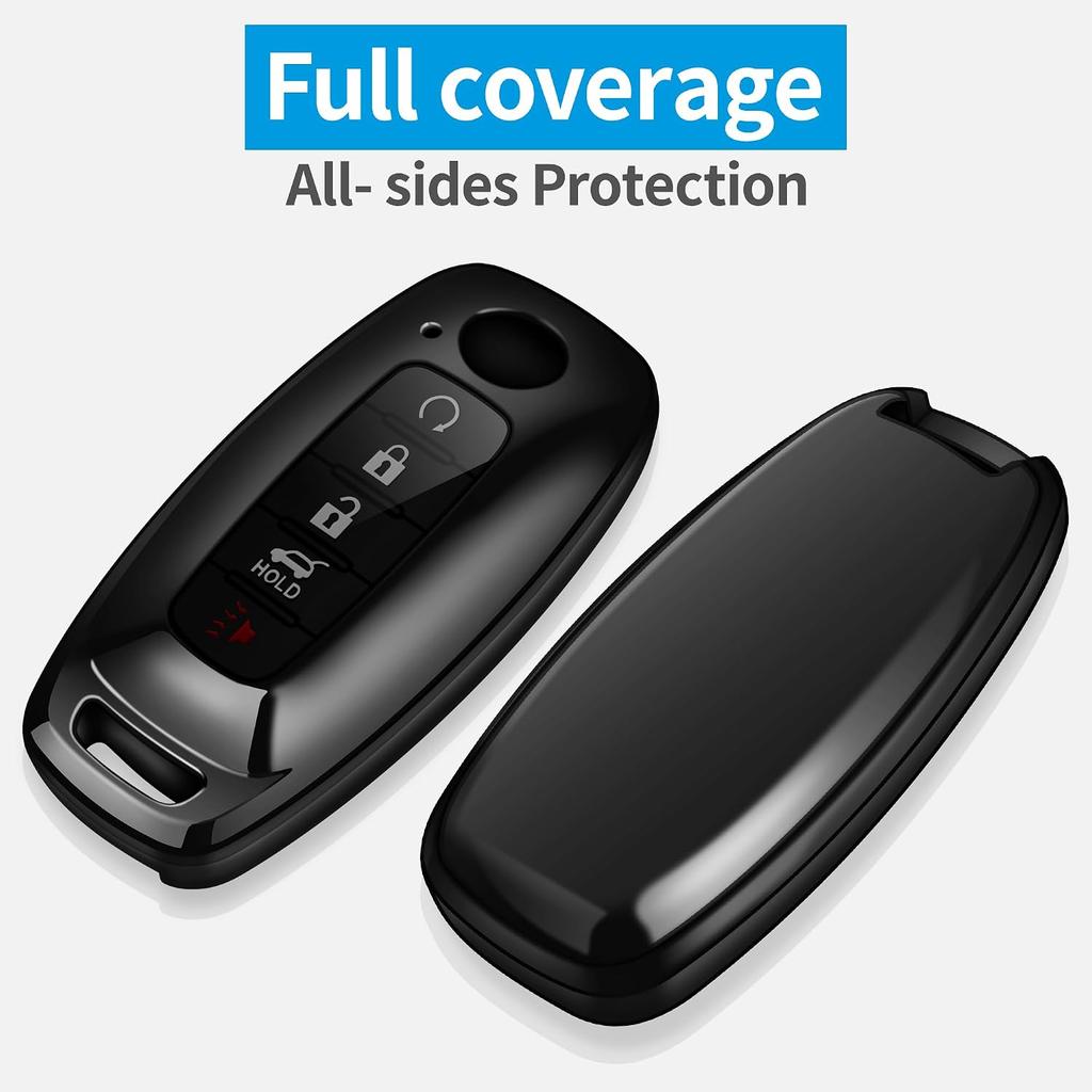 Tukellen for Nissan Key Fob Cover Soft TPU Full Protection Key Shell Key Case Compatible with 2022-2026 Sentra 2023 2024 2025 2026 Rogue Kicks