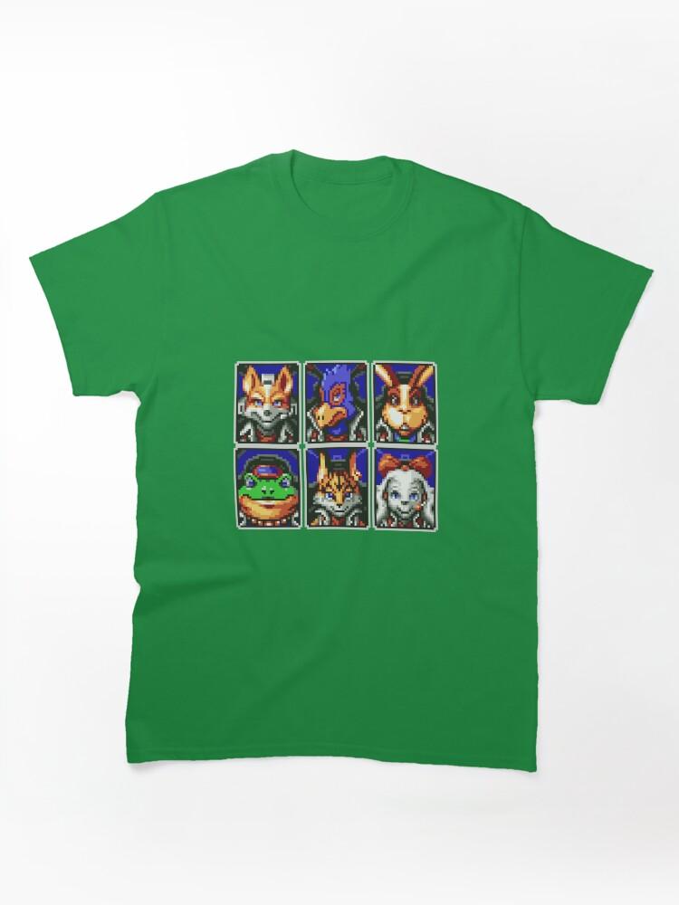Star Fox Adventures Remastered We're Star Fox 2! (Grid Horizontal) Classic Unisex T-Shirt