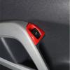 Bright Red 2009-15 Car Door Window Switch Lift For Benz Smart Fortwo Cover Trim