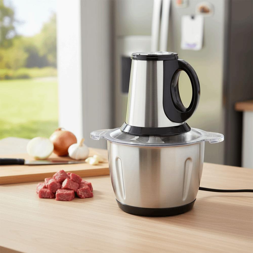 3L Mini Food Chopper Multifunctional Food Processor Pounding Blender Meat Grinder  Kitchen Use