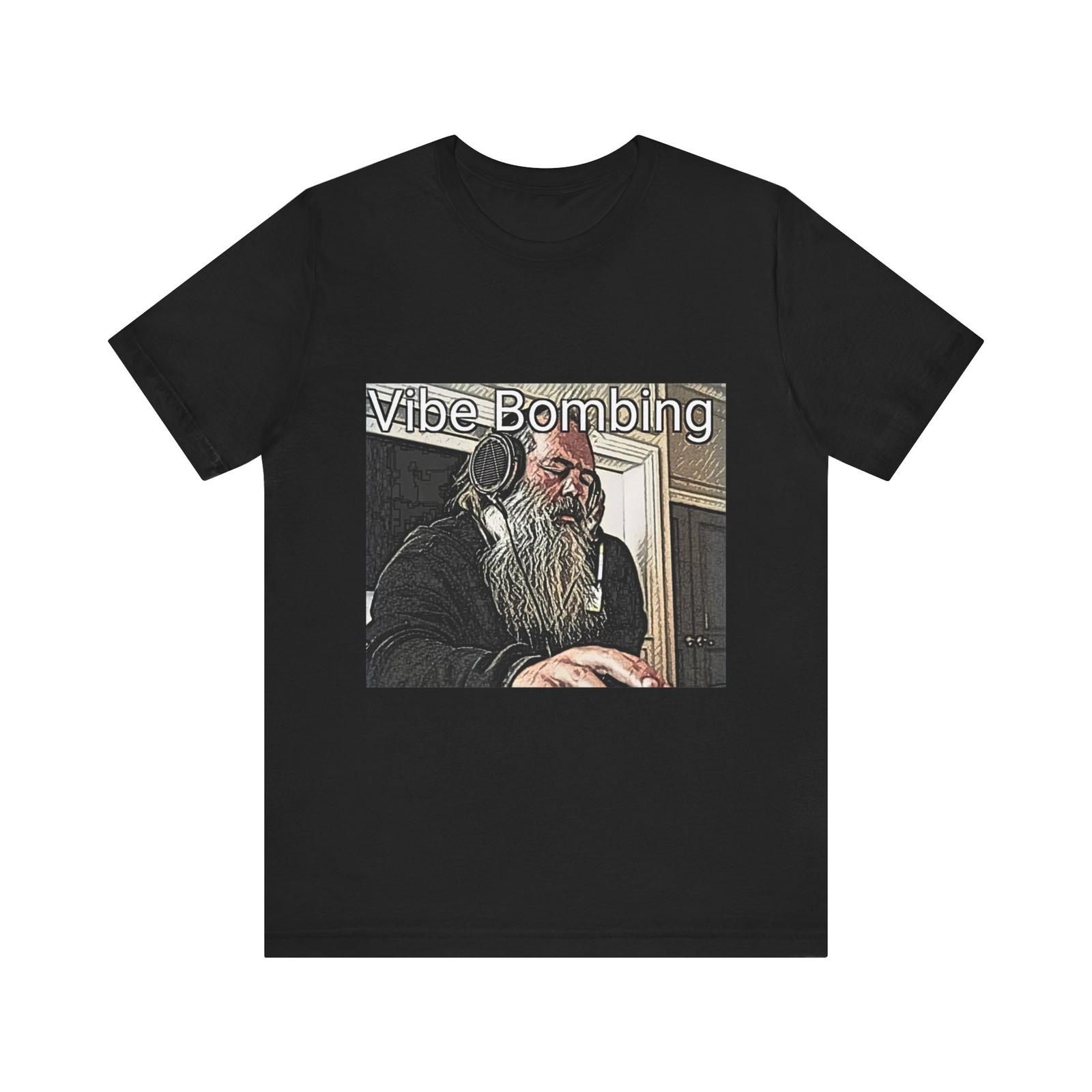 Vibe Bombing Rick Rubin Short Sleeve Tee Graphic Crewneck Unisex Gift NEW Unisex T-Shirt S