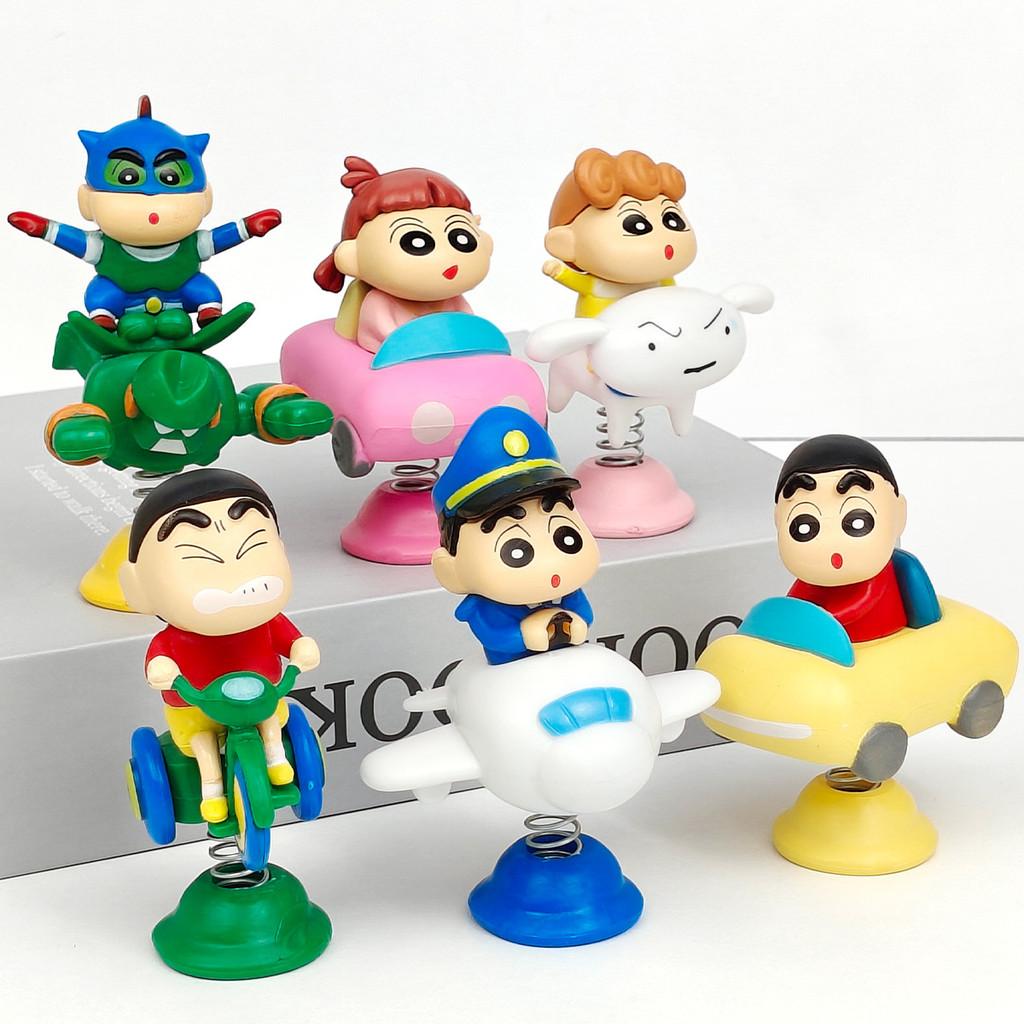 Crayon Shin Chan Shaking Figurine Blind Box Collectible With Stress Relief Toy For Kids And Teens